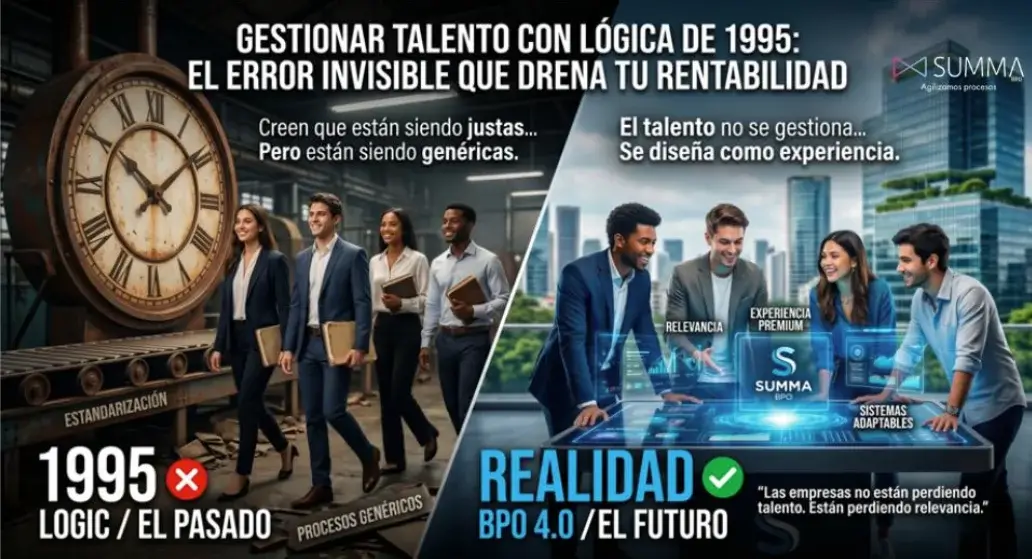 Gestión del talento empresarial: el error invisible que drena rentabilidad