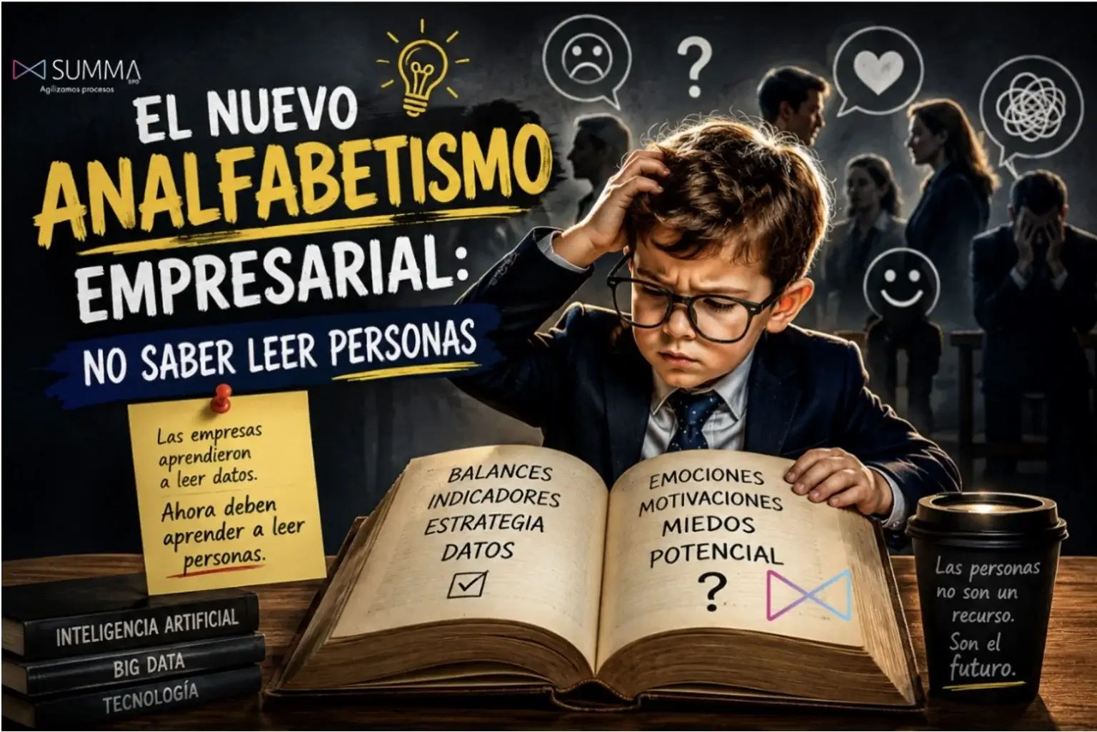 Liderazgo empresarial: el nuevo analfabetismo es no saber leer personas